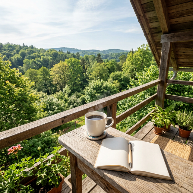 Morning Coffee View